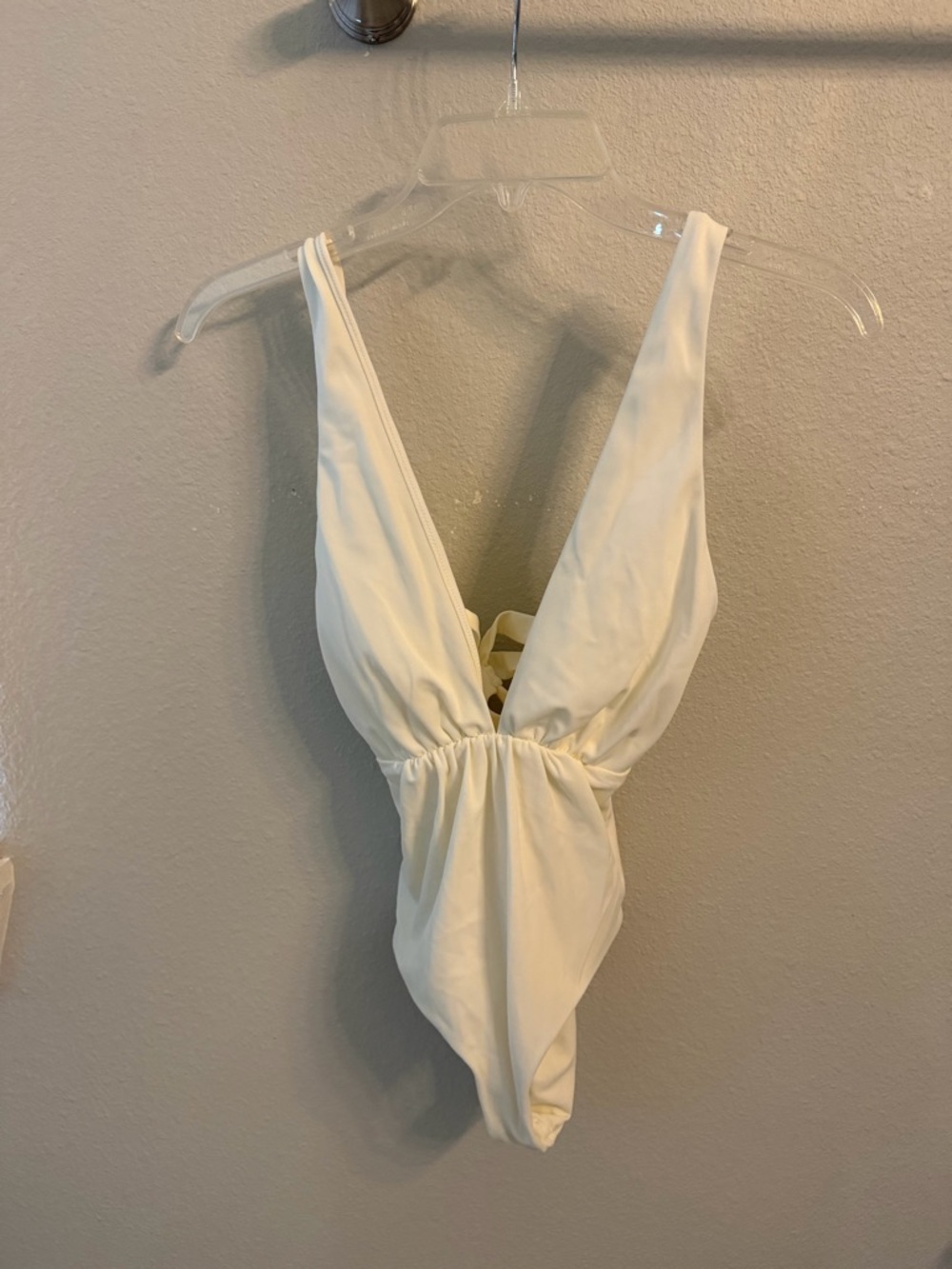 White One Piece Swimsuit